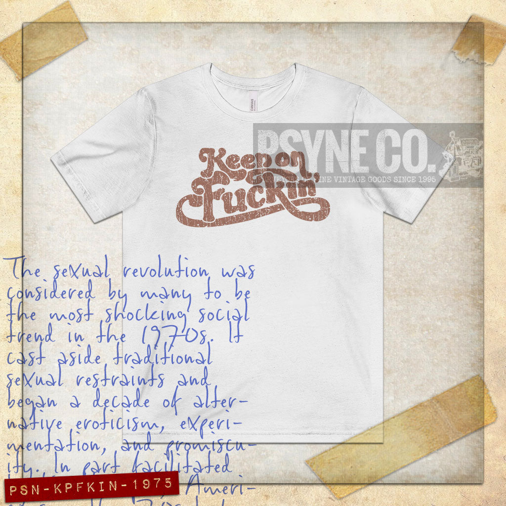 Keep On Fuckin’ 1975 Vintage Men's T-Shirt