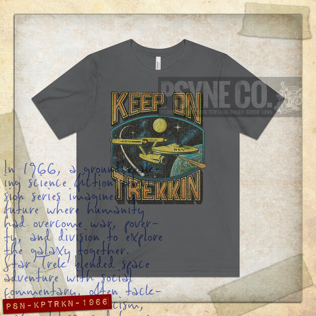 Keep on Trekkin' 1966 Vintage Men's T-Shirt