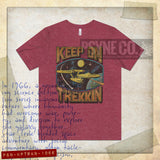 Keep on Trekkin' 1966 Vintage Men's T-Shirt