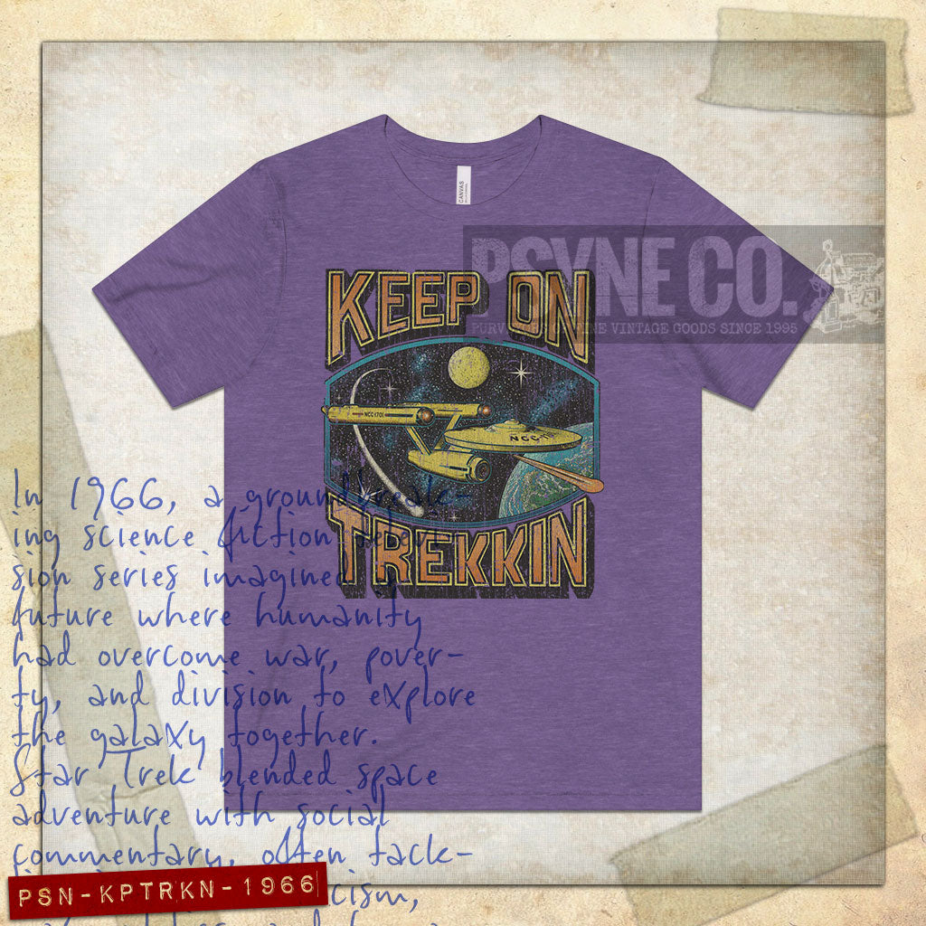 Keep on Trekkin' 1966 Vintage Men's T-Shirt