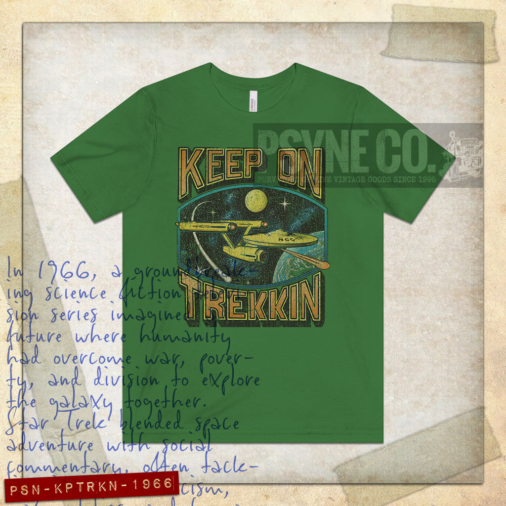 Keep on Trekkin' 1966 Vintage Men's T-Shirt