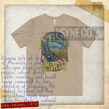 Kansas America's Heartland 1978 Vintage Men's T-Shirt