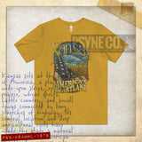 Kansas America's Heartland 1978 Vintage Men's T-Shirt