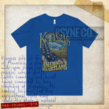 Kansas America's Heartland 1978 Vintage Men's T-Shirt
