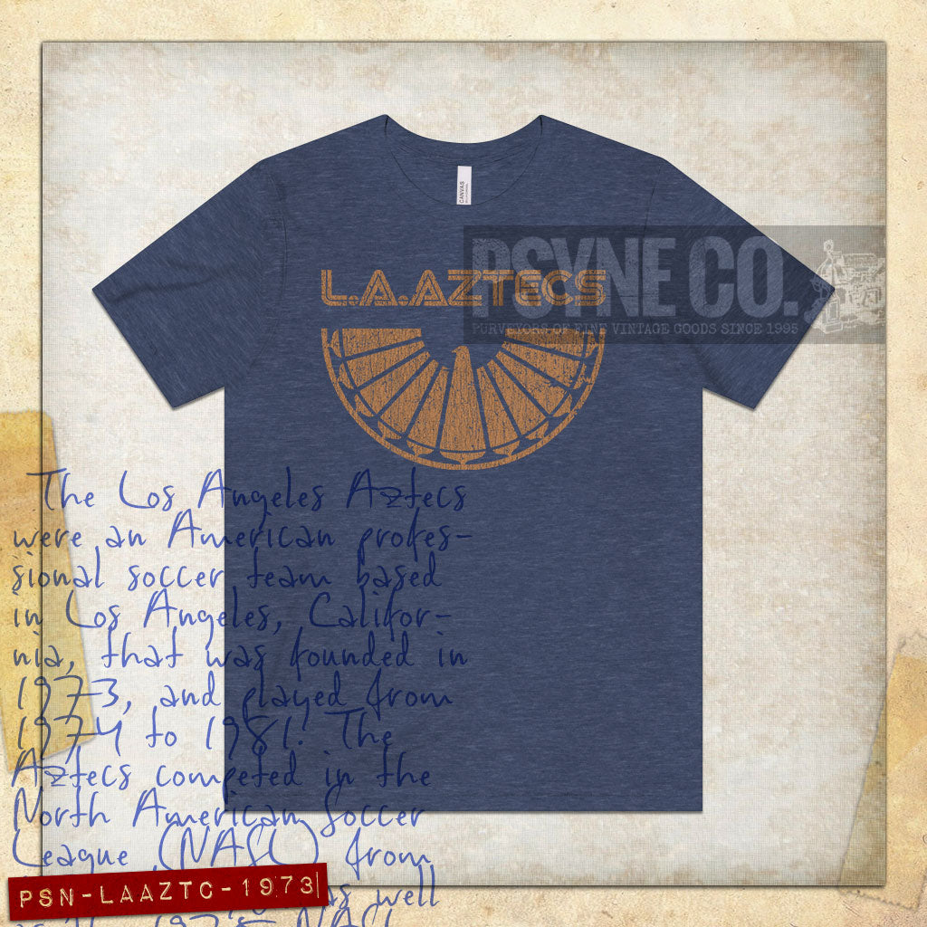 Los Angeles Aztecs Soccer 1973 Vintage Men's T-Shirt