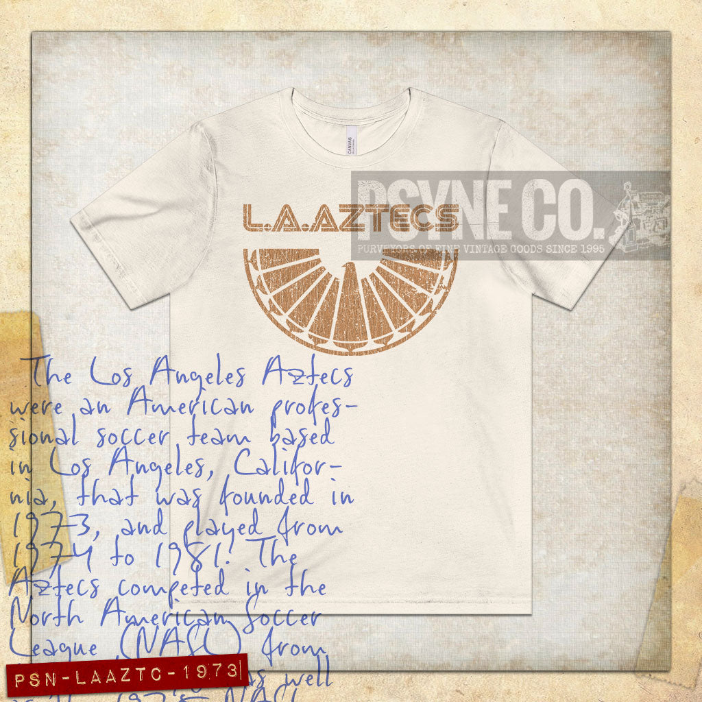 Los Angeles Aztecs Soccer 1973 Vintage Men's T-Shirt