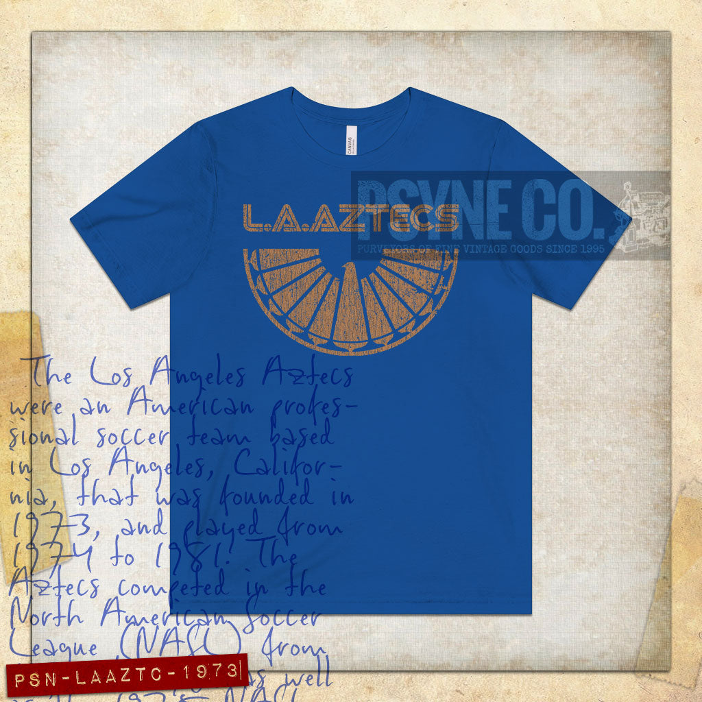 Los Angeles Aztecs Soccer 1973 Vintage Men's T-Shirt
