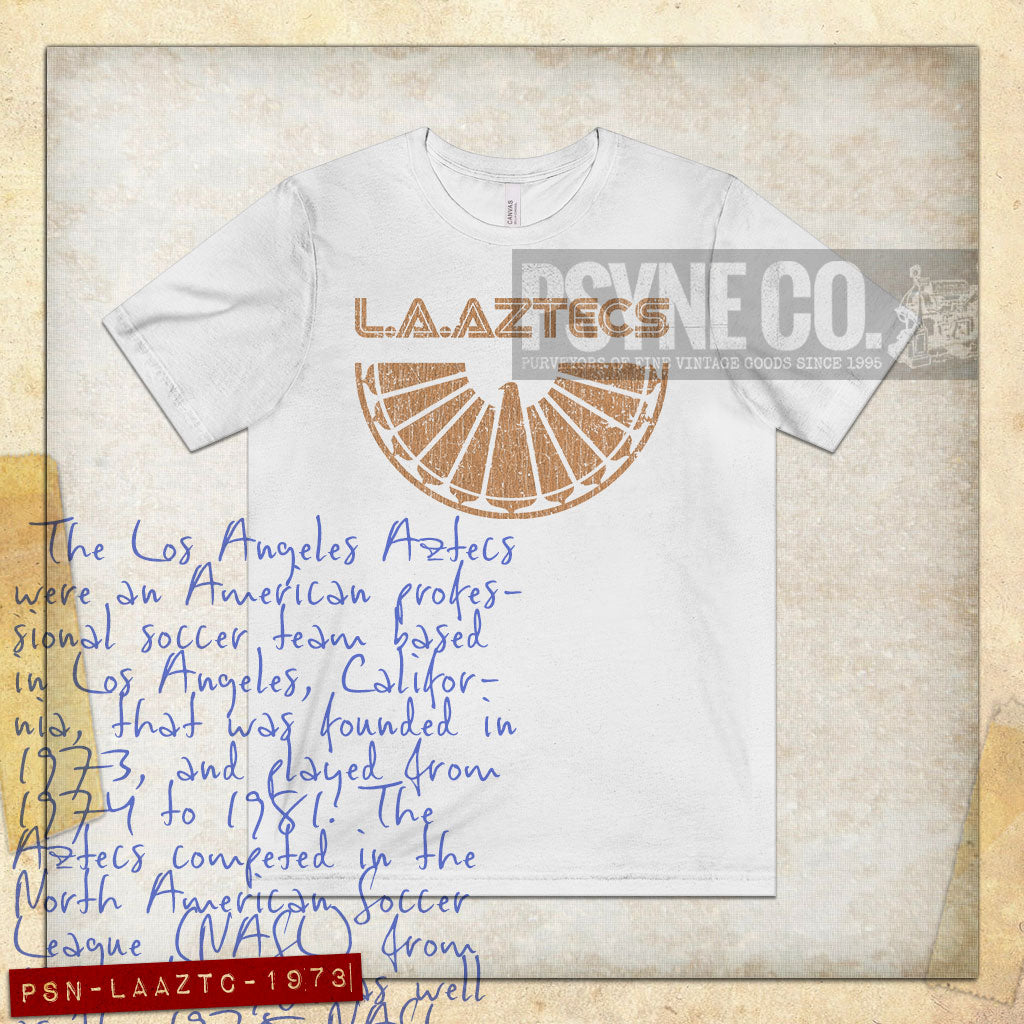 Los Angeles Aztecs Soccer 1973 Vintage Men's T-Shirt