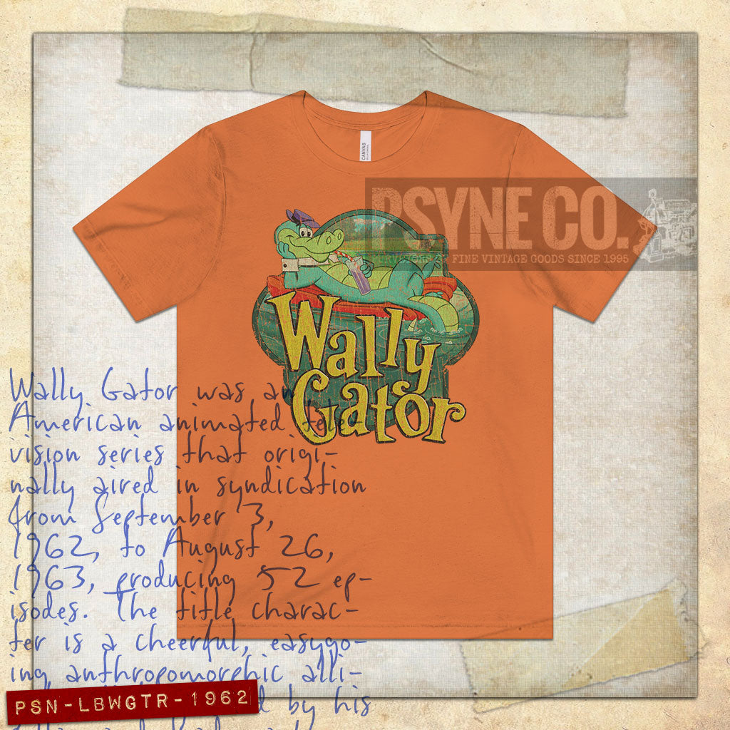 Laid Back Wally Gator 1962 Vintage Men's T-Shirt