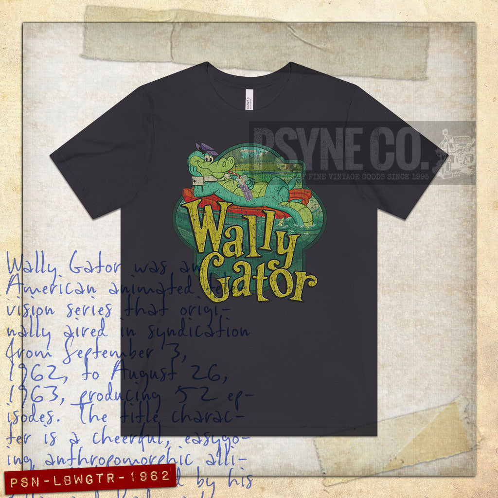 Laid Back Wally Gator 1962 Vintage Men's T-Shirt