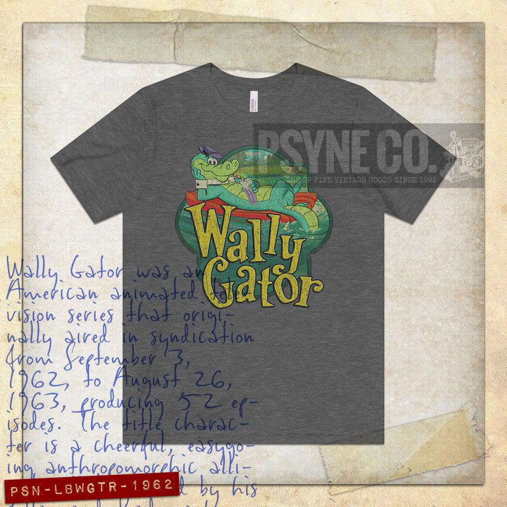 Laid Back Wally Gator 1962 Vintage Men's T-Shirt
