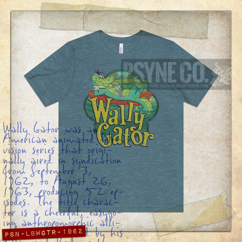 Laid Back Wally Gator 1962 Vintage Men's T-Shirt