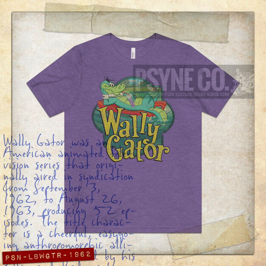 Laid Back Wally Gator 1962 Vintage Men's T-Shirt