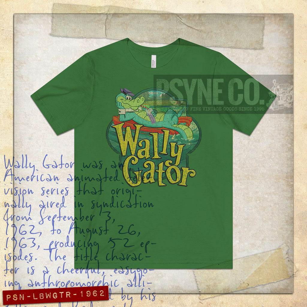Laid Back Wally Gator 1962 Vintage Men's T-Shirt