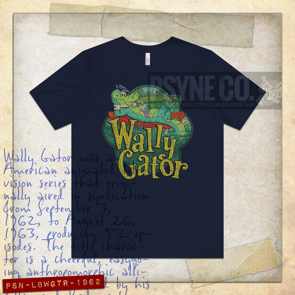 Laid Back Wally Gator 1962 Vintage Men's T-Shirt