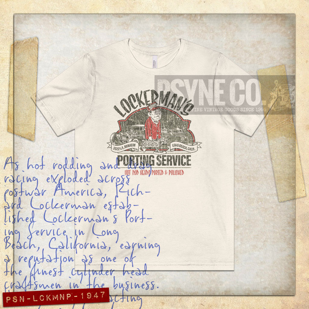 Lockerman’s Porting Service 1947 Vintage Men's T-Shirt