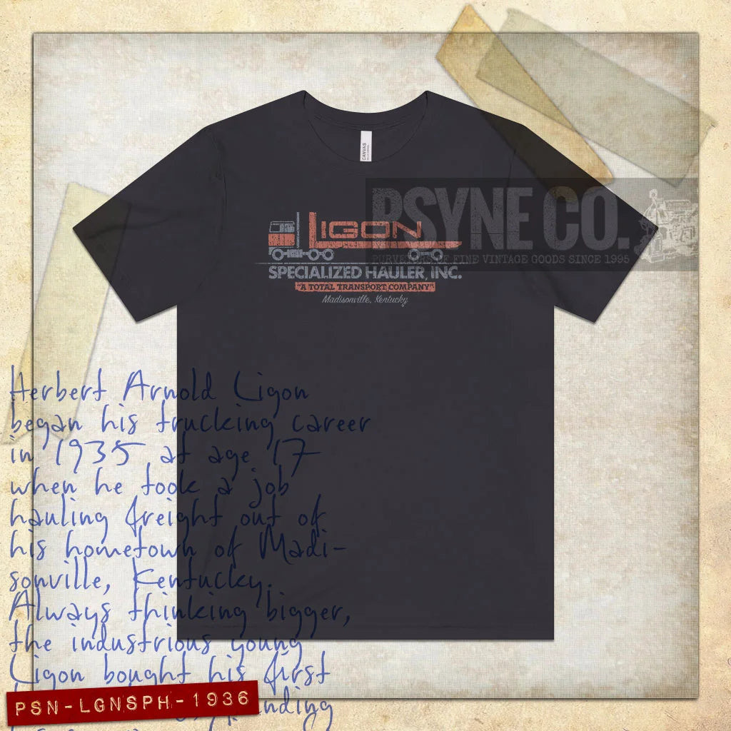 Ligon Specialized Hauler 1936 Vintage Men's T-Shirt