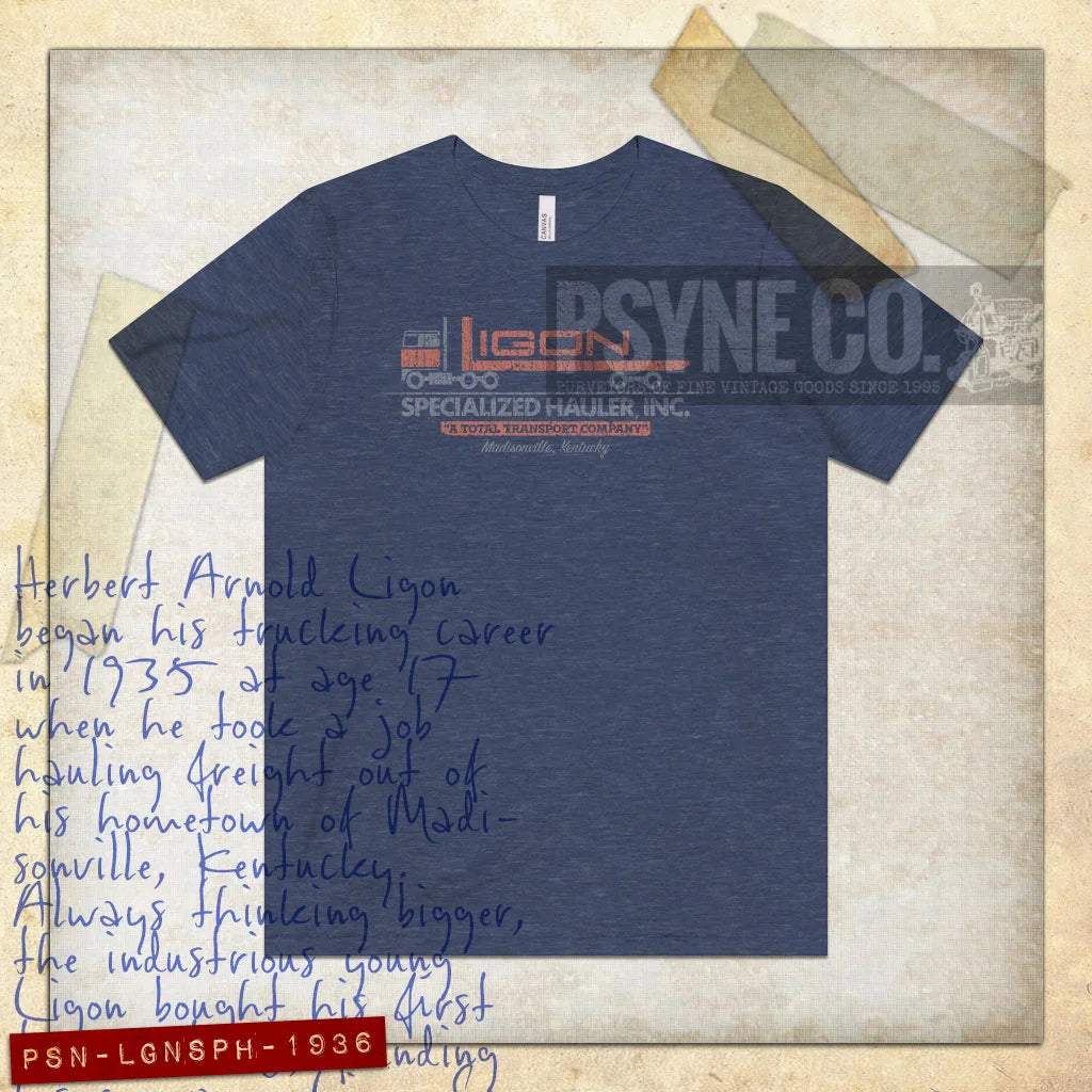 Ligon Specialized Hauler 1936 Vintage Men's T-Shirt