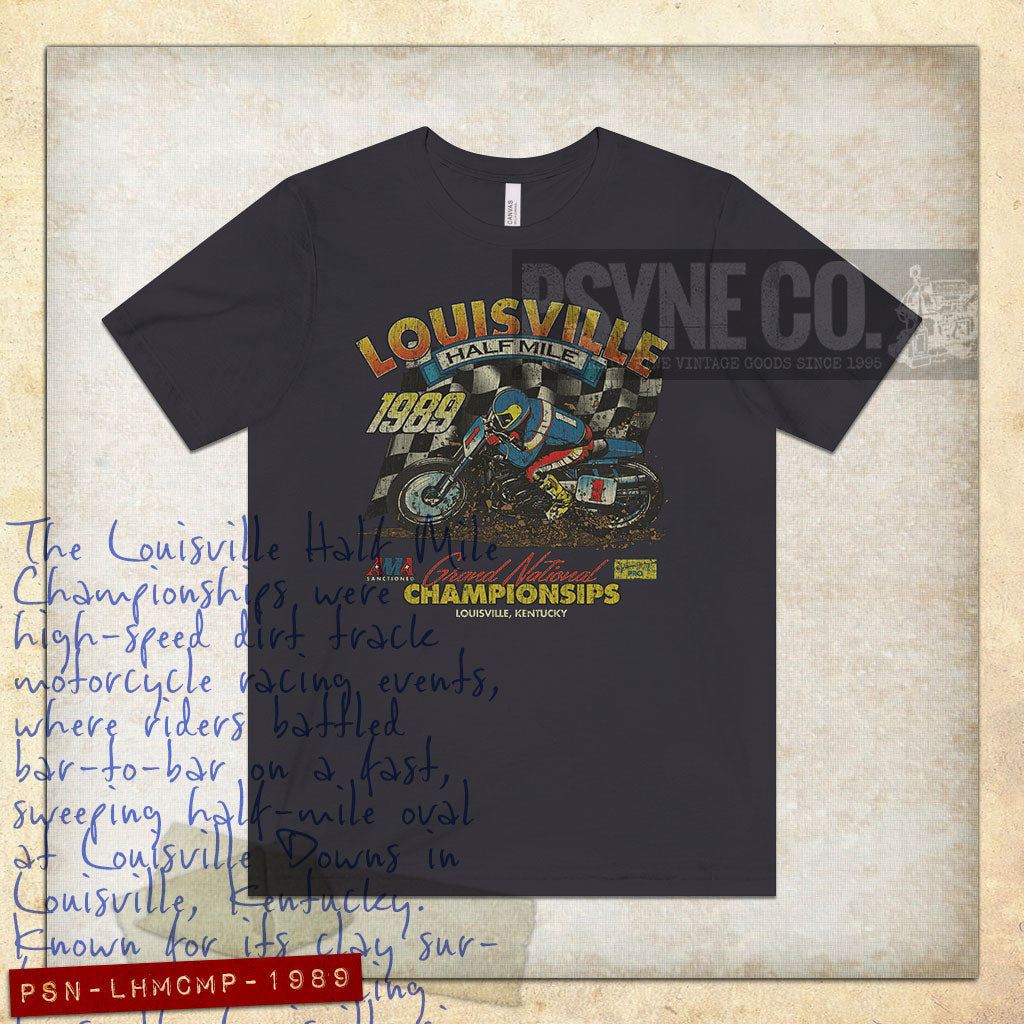 Louisville Half Mile Championships 1989 Vintage Men's T-Shirt