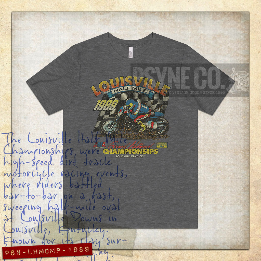 Louisville Half Mile Championships 1989 Vintage Men's T-Shirt