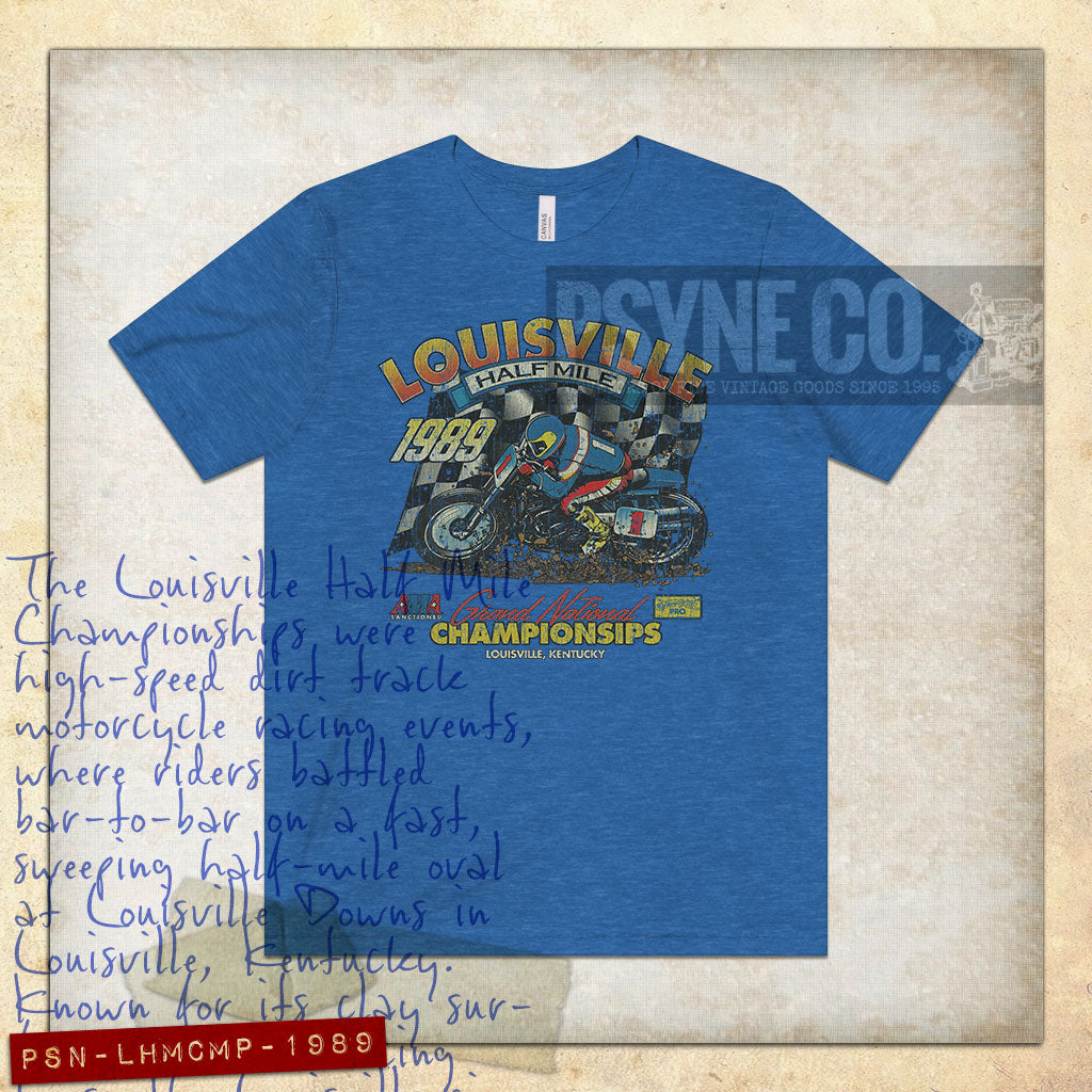 Louisville Half Mile Championships 1989 Vintage Men's T-Shirt