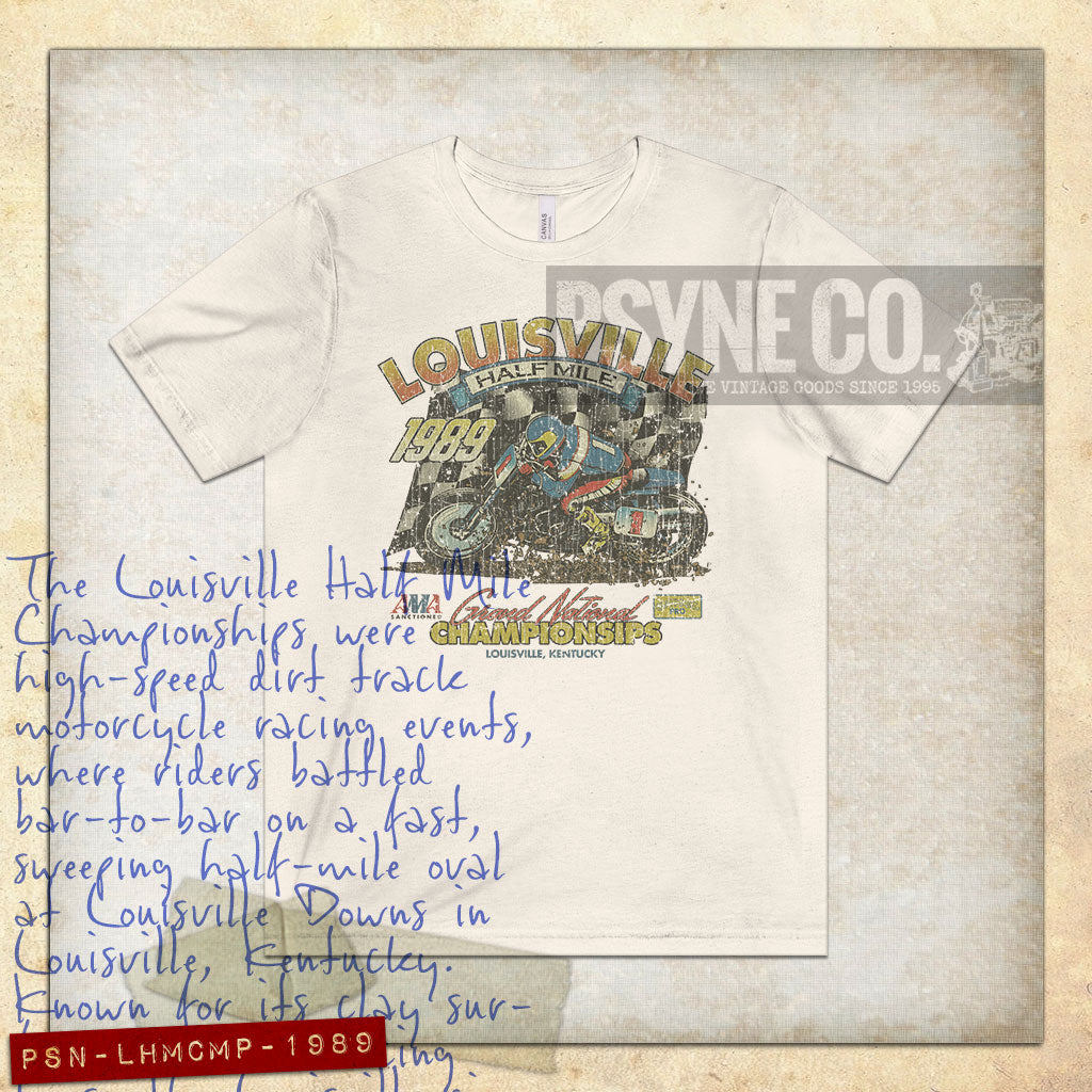 Louisville Half Mile Championships 1989 Vintage Men's T-Shirt