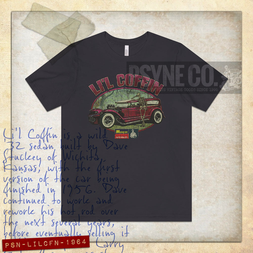 Li'l Coffin Kustom Deuce 1964 Vintage Men's T-Shirt