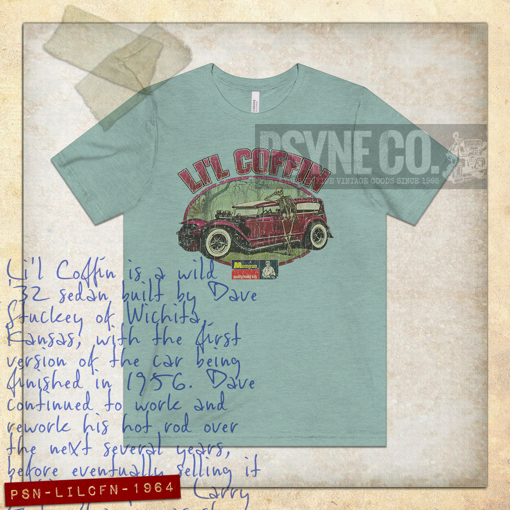 Li'l Coffin Kustom Deuce 1964 Vintage Men's T-Shirt