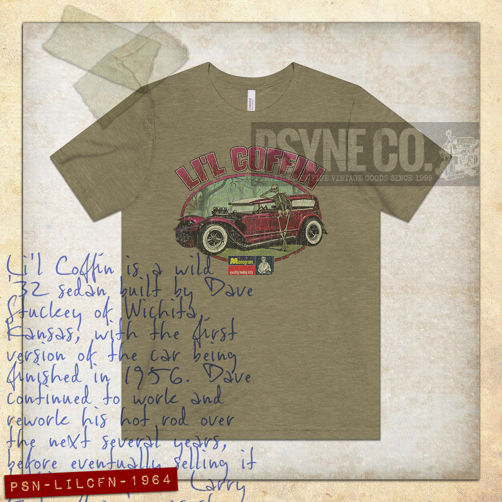 Li'l Coffin Kustom Deuce 1964 Vintage Men's T-Shirt