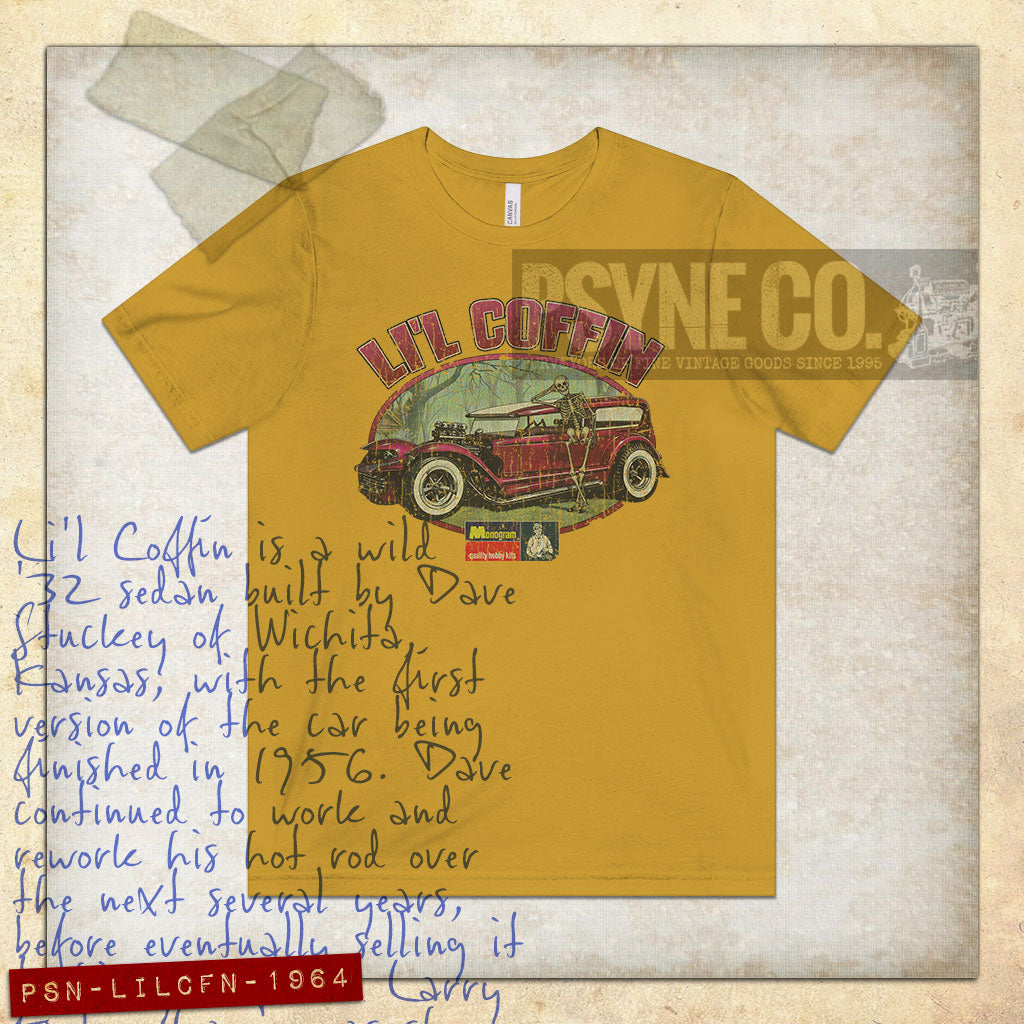 Li'l Coffin Kustom Deuce 1964 Vintage Men's T-Shirt