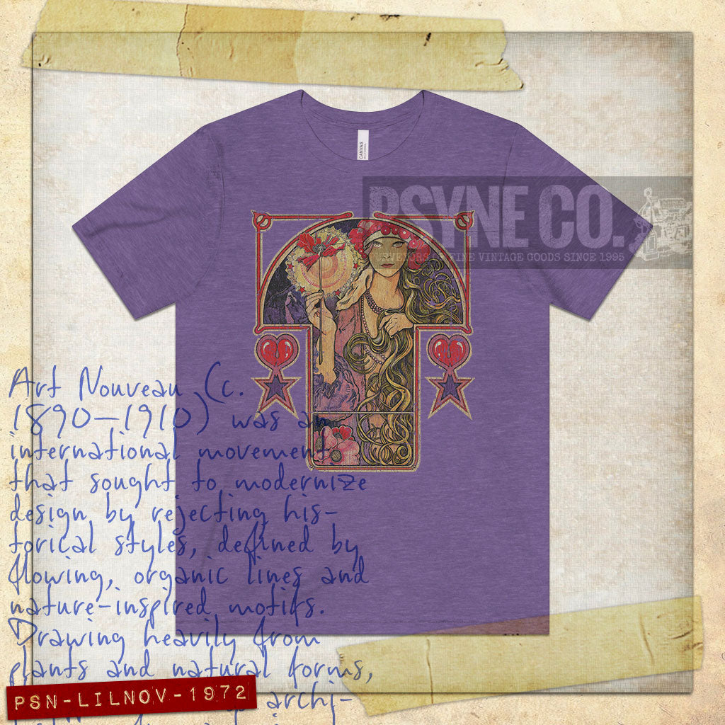 Lily Nouveau 1972 Vintage Men's T-Shirt