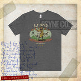 Li Po Restaurant Los Angeles 1949 Vintage Men's T-Shirt