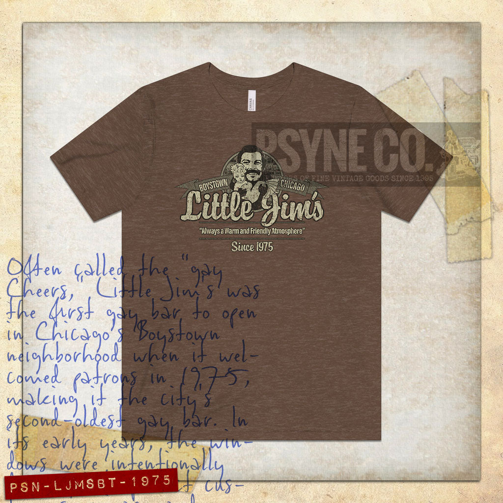 Little Jim's Boystown 1975 Vintage Men’s T-Shirt