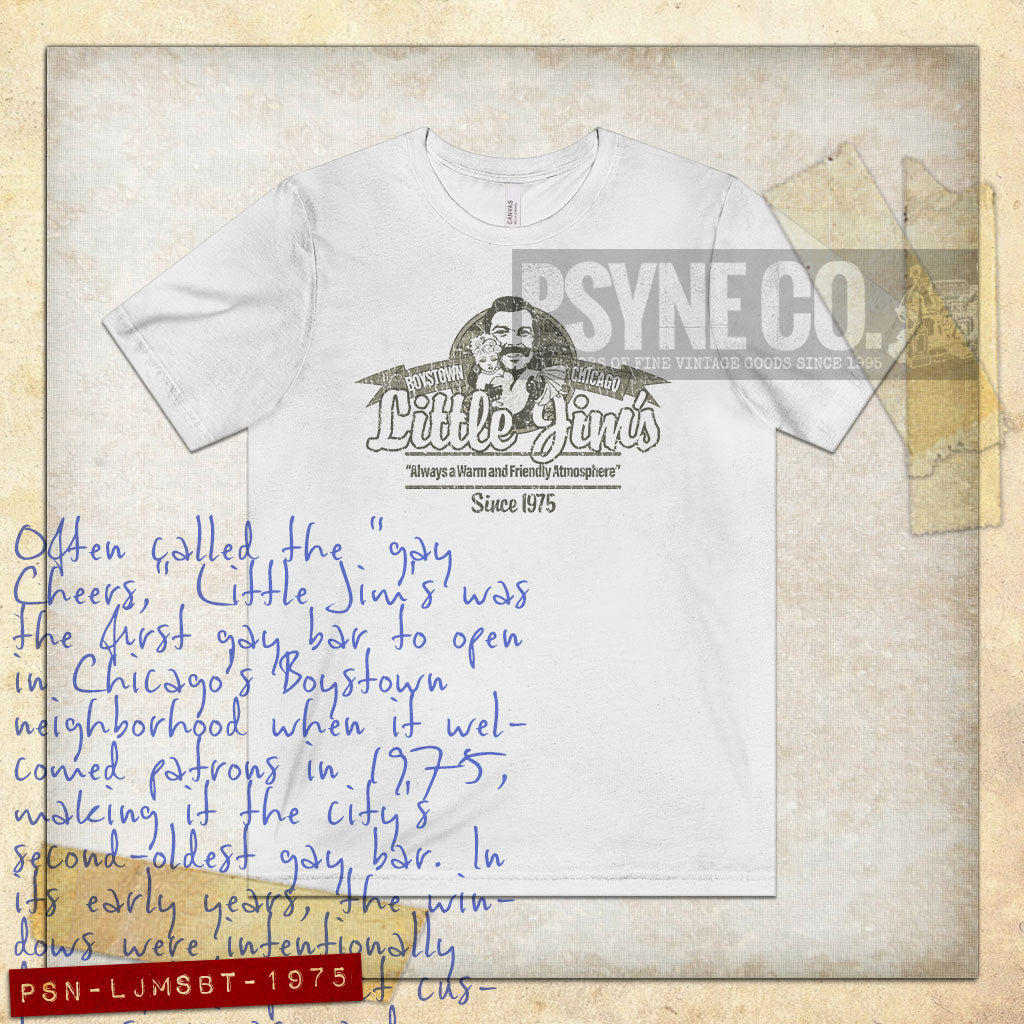 Little Jim's Boystown 1975 Vintage Men’s T-Shirt