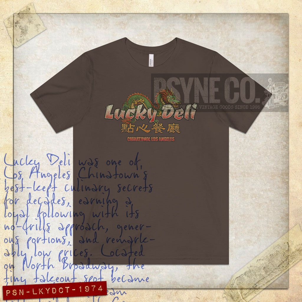 Lucky Deli Chinatown 1974 Vintage Men's T-Shirt