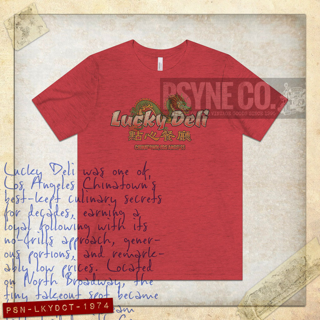 Lucky Deli Chinatown 1974 Vintage Men's T-Shirt