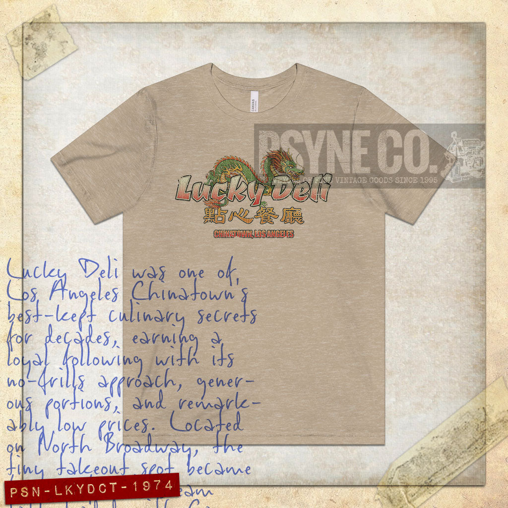 Lucky Deli Chinatown 1974 Vintage Men's T-Shirt