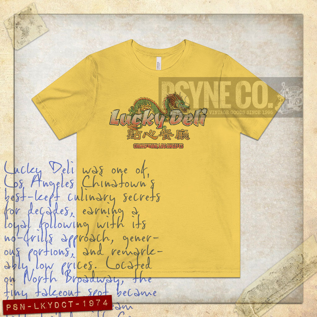 Lucky Deli Chinatown 1974 Vintage Men's T-Shirt