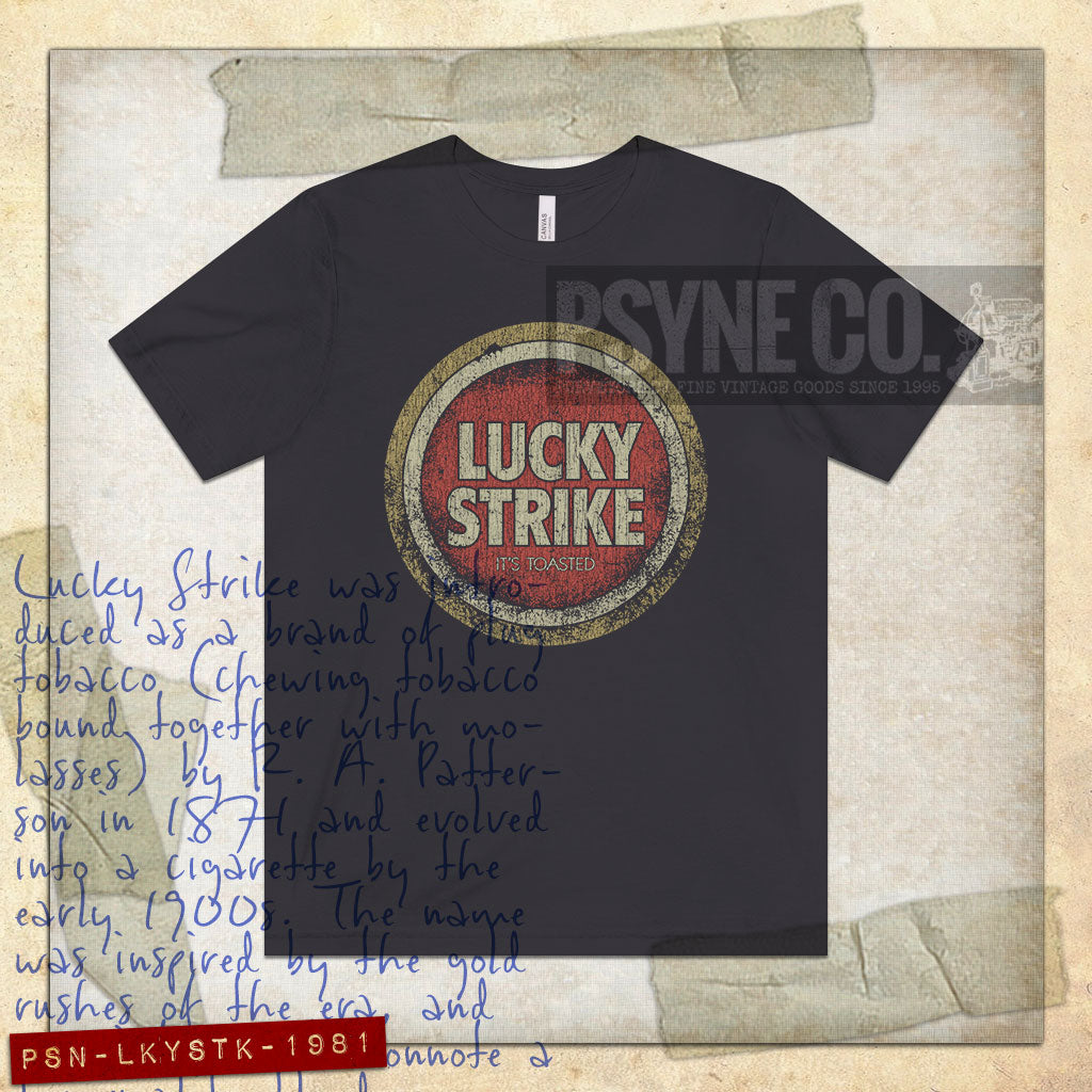 Lucky Strike 1981 Vintage Men's T-Shirt