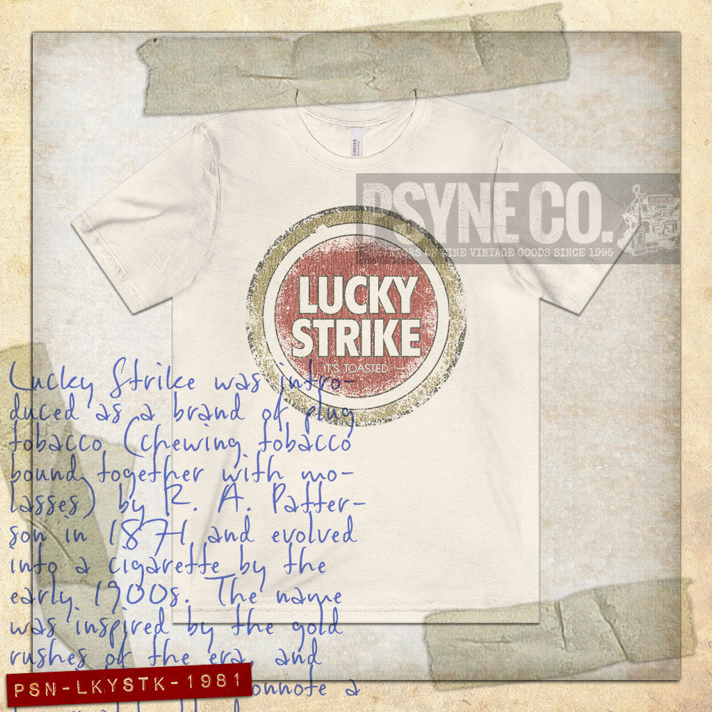 Lucky Strike 1981 Vintage Men's T-Shirt