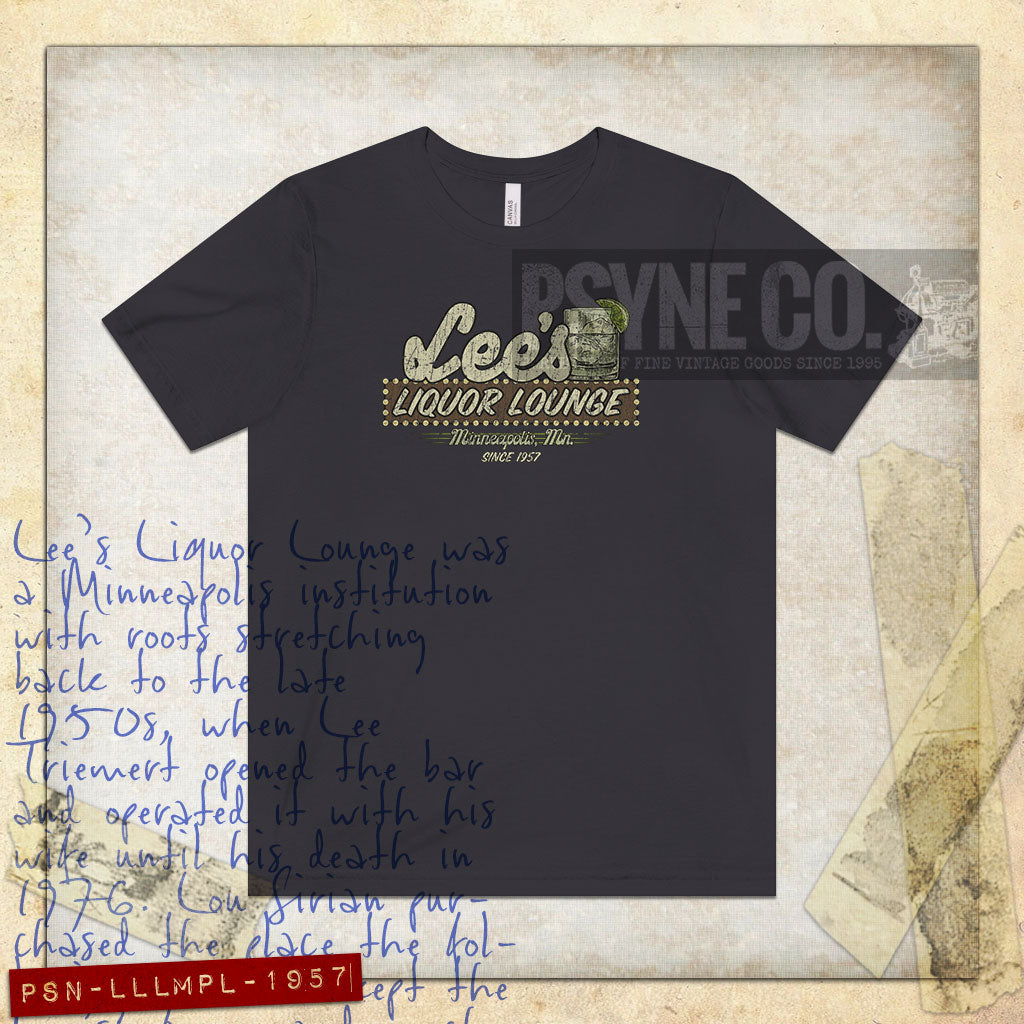 Lee's Liquor Lounge 1957 Vintage Men's T-Shirt