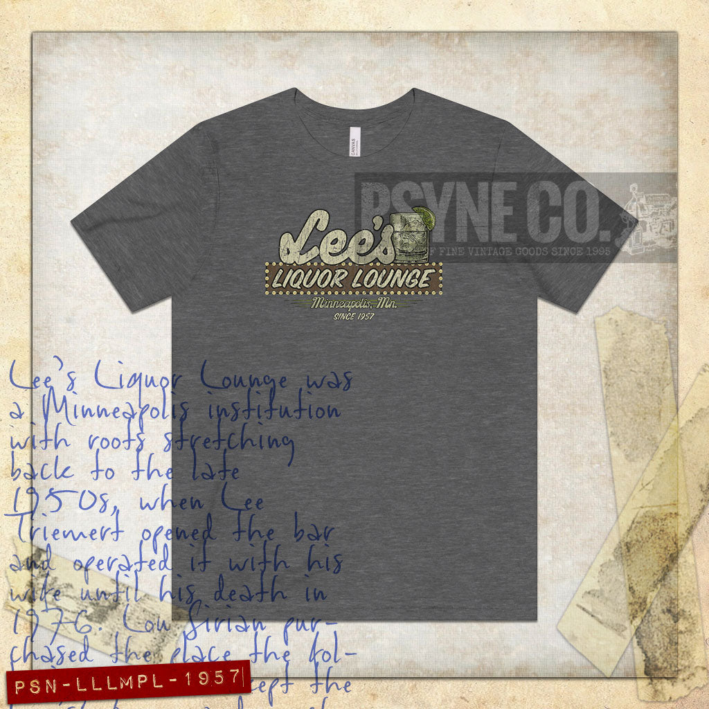 Lee's Liquor Lounge 1957 Vintage Men's T-Shirt
