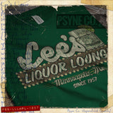 Lee's Liquor Lounge 1957 Vintage Men's T-Shirt
