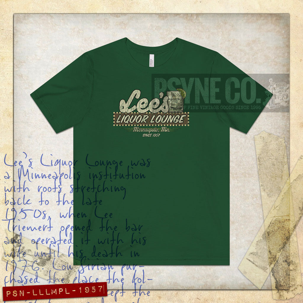 Lee's Liquor Lounge 1957 Vintage Men's T-Shirt