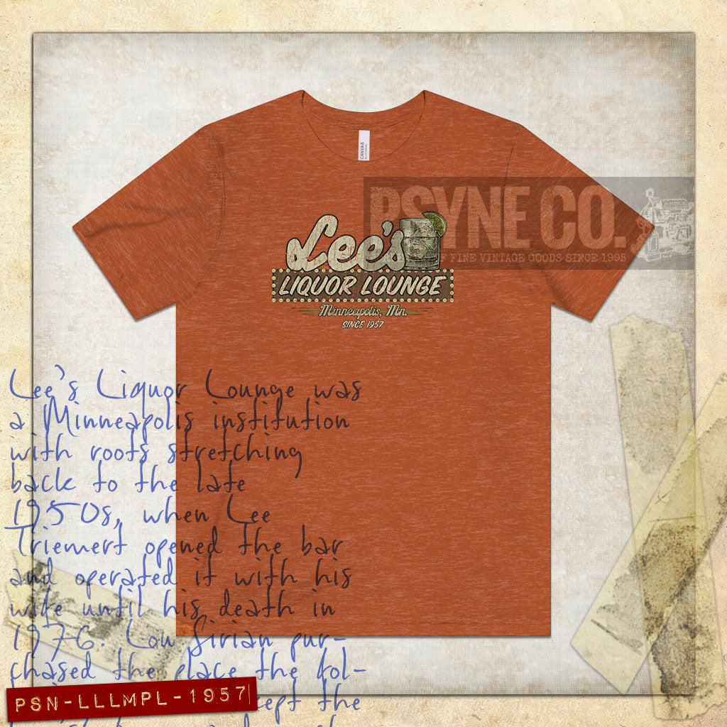 Lee's Liquor Lounge 1957 Vintage Men's T-Shirt