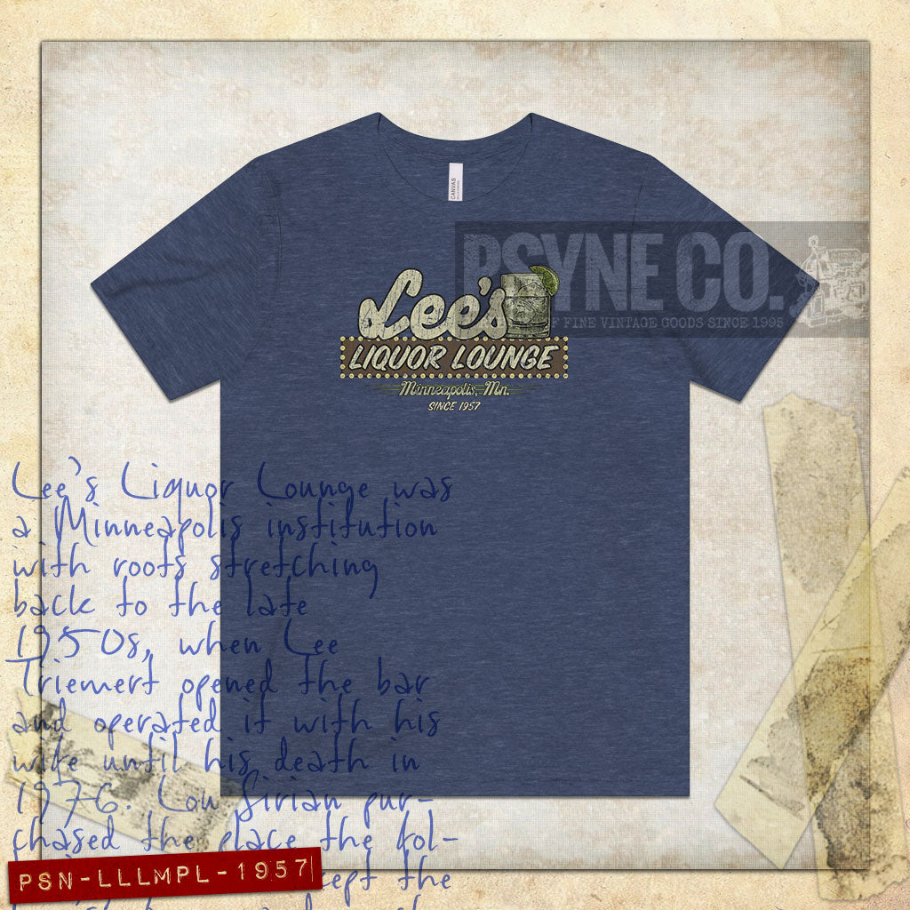 Lee's Liquor Lounge 1957 Vintage Men's T-Shirt