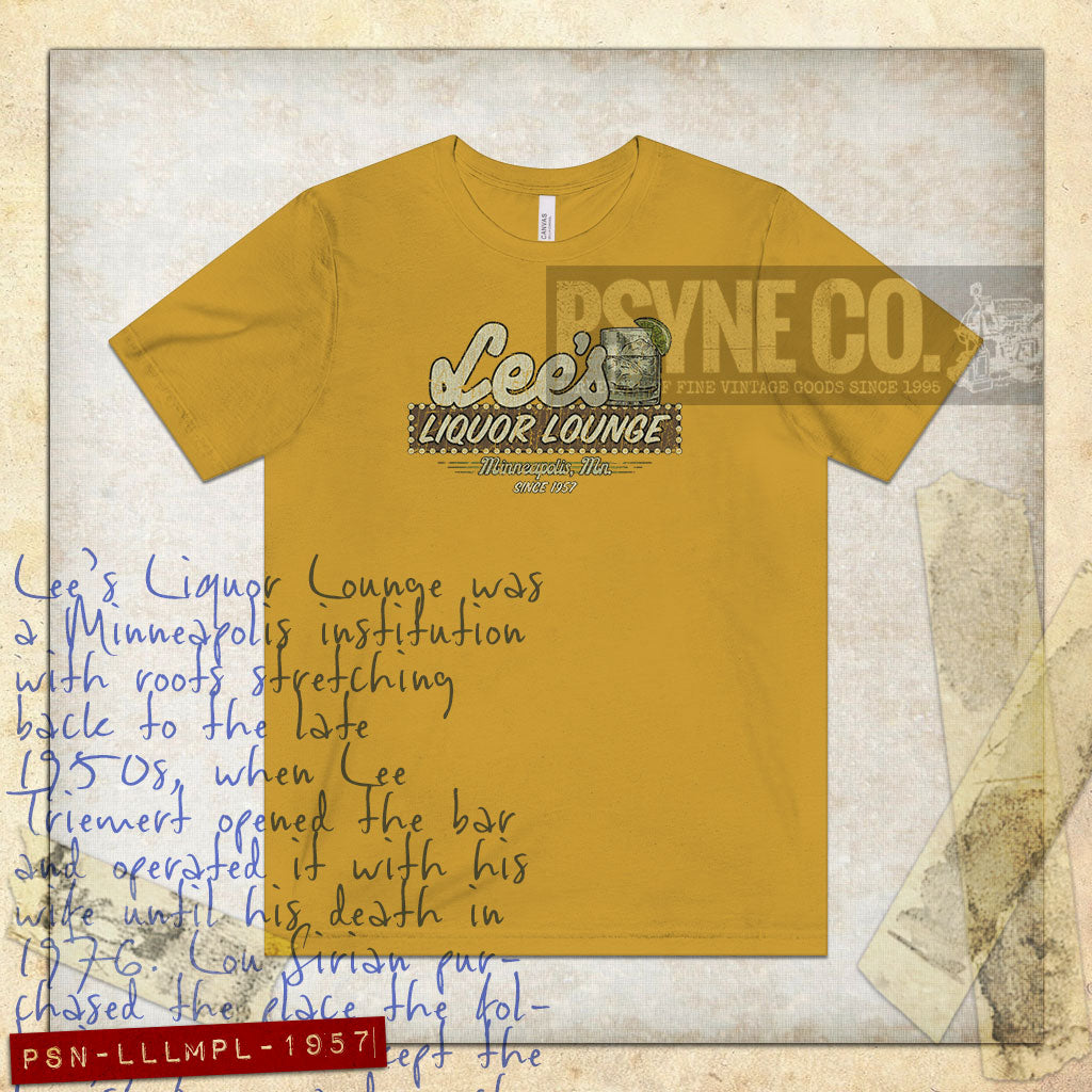 Lee's Liquor Lounge 1957 Vintage Men's T-Shirt