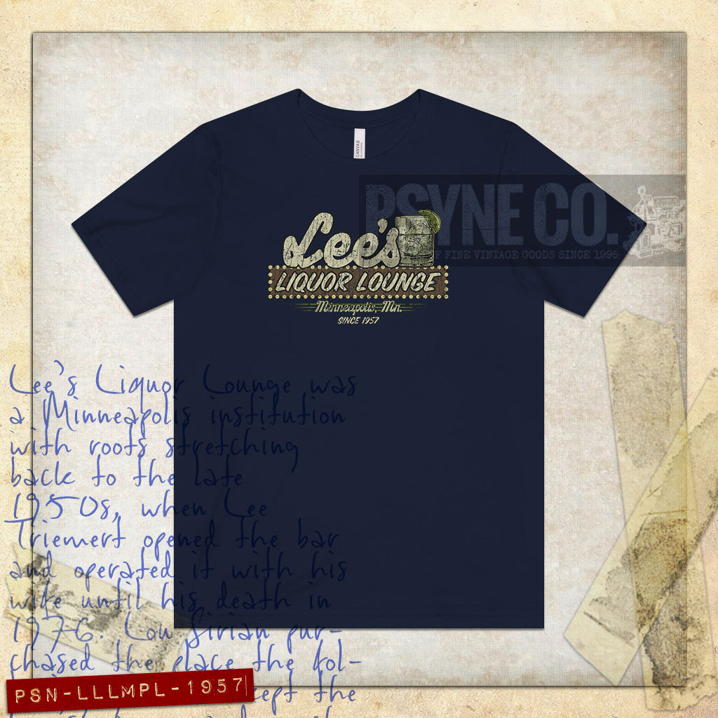 Lee's Liquor Lounge 1957 Vintage Men's T-Shirt