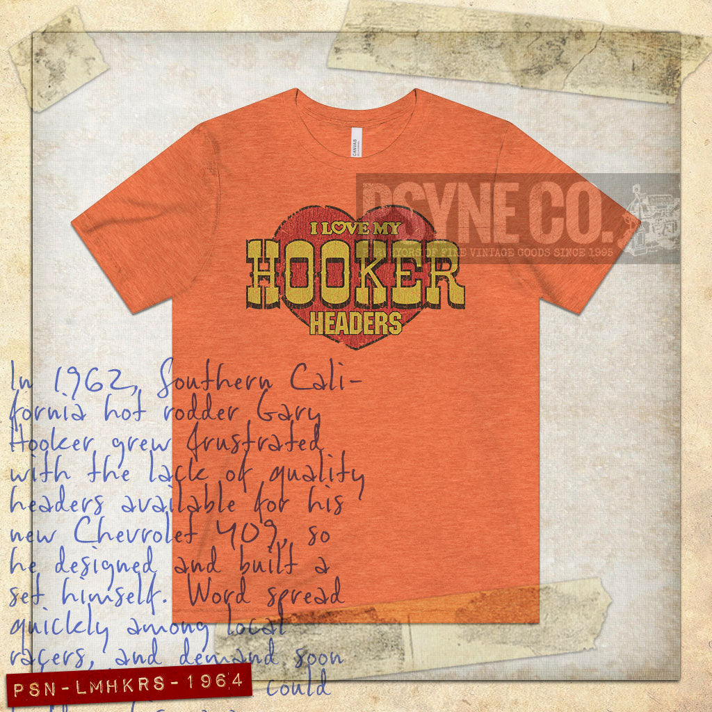 I Love My Hookers 1964 Vintage Men's T-Shirt