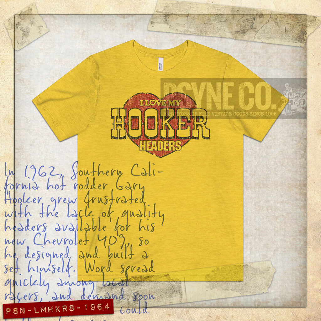 I Love My Hookers 1964 Vintage Men's T-Shirt